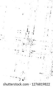 Vector grunge overlay texture. Black and white background. Abstract monochrome image includes a faded effect in dark tones