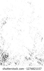 Vector grunge overlay texture. Black and white background. Abstract monochrome image includes a faded effect in dark tones