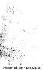 Vector grunge overlay texture. Black and white background. Abstract monochrome image includes a faded effect in dark tones