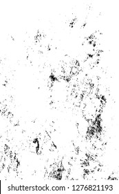 Vector grunge overlay texture. Black and white background. Abstract monochrome image includes a faded effect in dark tones