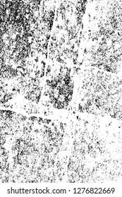 Vector grunge overlay texture. Black and white background. Abstract monochrome image includes a faded effect in dark tones