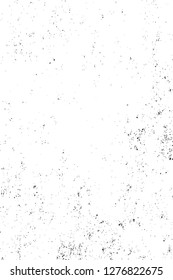 Vector grunge overlay texture. Black and white background. Abstract monochrome image includes a faded effect in dark tones