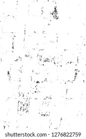 Vector grunge overlay texture. Black and white background. Abstract monochrome image includes a faded effect in dark tones