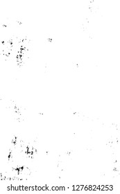 Vector grunge overlay texture. Black and white background. Abstract monochrome image includes a faded effect in dark tones
