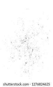 Vector grunge overlay texture. Black and white background. Abstract monochrome image includes a faded effect in dark tones