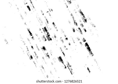 Vector grunge overlay texture. Black and white background. Abstract monochrome image includes a faded effect in dark tones