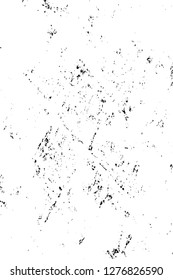 Vector grunge overlay texture. Black and white background. Abstract monochrome image includes a faded effect in dark tones