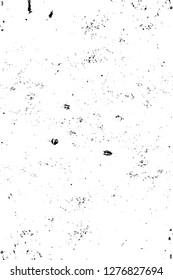 Vector grunge overlay texture. Black and white background. Abstract monochrome image includes a faded effect in dark tones