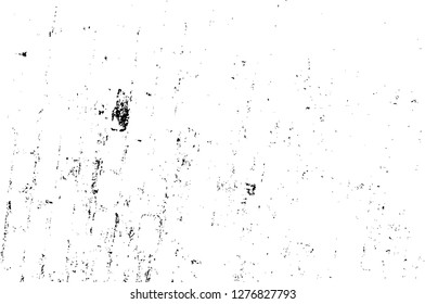 Vector grunge overlay texture. Black and white background. Abstract monochrome image includes a faded effect in dark tones