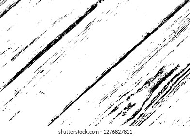 Vector grunge overlay texture. Black and white background. Abstract monochrome image includes a faded effect in dark tones