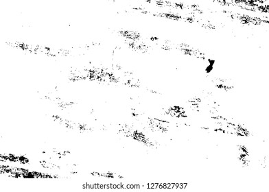 Vector grunge overlay texture. Black and white background. Abstract monochrome image includes a faded effect in dark tones