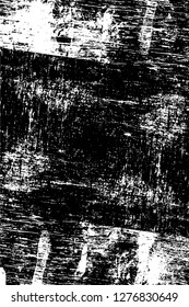 Vector grunge overlay texture. Black and white background. Abstract monochrome image includes a faded effect in dark tones