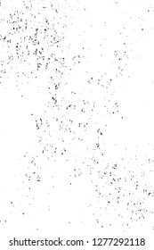 Vector grunge overlay texture. Black and white background. Abstract monochrome image includes a faded effect in dark tones