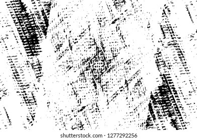 Vector grunge overlay texture. Black and white background. Abstract monochrome image includes a faded effect in dark tones