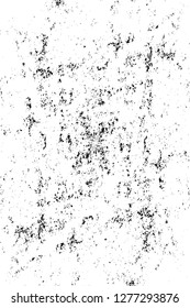 Vector grunge overlay texture. Black and white background. Abstract monochrome image includes a faded effect in dark tones