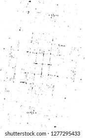 Vector grunge overlay texture. Black and white background. Abstract monochrome image includes a faded effect in dark tones