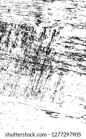 Vector grunge overlay texture. Black and white background. Abstract monochrome image includes a faded effect in dark tones