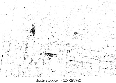 Vector grunge overlay texture. Black and white background. Abstract monochrome image includes a faded effect in dark tones