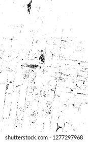 Vector grunge overlay texture. Black and white background. Abstract monochrome image includes a faded effect in dark tones