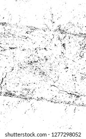 Vector grunge overlay texture. Black and white background. Abstract monochrome image includes a faded effect in dark tones