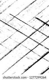 Vector grunge overlay texture. Black and white background. Abstract monochrome image includes a faded effect in dark tones
