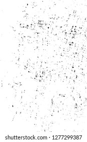 Vector grunge overlay texture. Black and white background. Abstract monochrome image includes a faded effect in dark tones