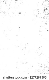Vector grunge overlay texture. Black and white background. Abstract monochrome image includes a faded effect in dark tones