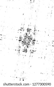 Vector grunge overlay texture. Black and white background. Abstract monochrome image includes a faded effect in dark tones