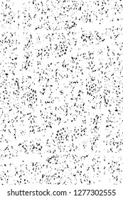 Vector grunge overlay texture. Black and white background. Abstract monochrome image includes a faded effect in dark tones