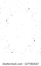 Vector grunge overlay texture. Black and white background. Abstract monochrome image includes a faded effect in dark tones