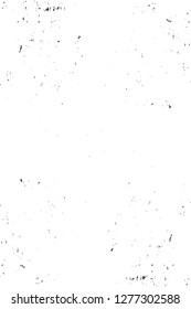 Vector grunge overlay texture. Black and white background. Abstract monochrome image includes a faded effect in dark tones