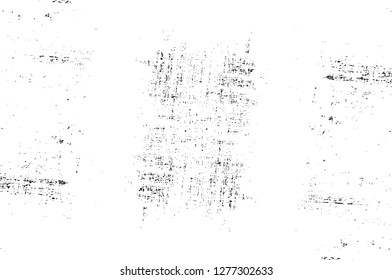 Vector grunge overlay texture. Black and white background. Abstract monochrome image includes a faded effect in dark tones