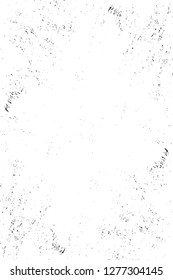 Vector grunge overlay texture. Black and white background. Abstract monochrome image includes a faded effect in dark tones