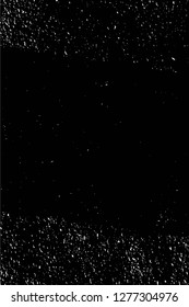 Vector grunge overlay texture. Black and white background. Abstract monochrome image includes a faded effect in dark tones
