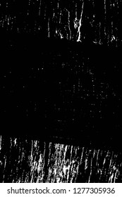 Vector grunge overlay texture. Black and white background. Abstract monochrome image includes a faded effect in dark tones