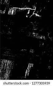 Vector grunge overlay texture. Black and white background. Abstract monochrome image includes a faded effect in dark tones