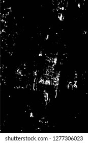 Vector grunge overlay texture. Black and white background. Abstract monochrome image includes a faded effect in dark tones