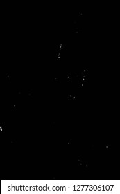 Vector grunge overlay texture. Black and white background. Abstract monochrome image includes a faded effect in dark tones