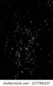 Vector grunge overlay texture. Black and white background. Abstract monochrome image includes a faded effect in dark tones