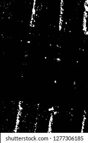 Vector grunge overlay texture. Black and white background. Abstract monochrome image includes a faded effect in dark tones