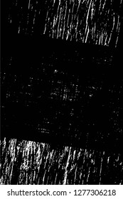 Vector grunge overlay texture. Black and white background. Abstract monochrome image includes a faded effect in dark tones