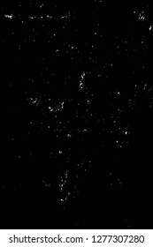Vector grunge overlay texture. Black and white background. Abstract monochrome image includes a faded effect in dark tones