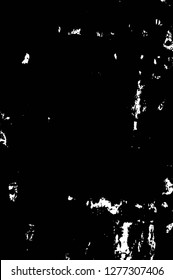 Vector grunge overlay texture. Black and white background. Abstract monochrome image includes a faded effect in dark tones