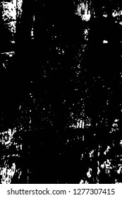 Vector grunge overlay texture. Black and white background. Abstract monochrome image includes a faded effect in dark tones