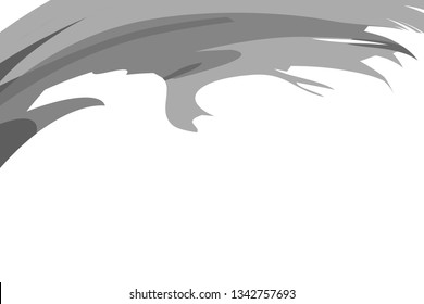 Vector grunge overlay texture. Black and white background. Abstract 