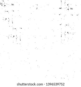 Vector grunge overlay texture. Black and white background