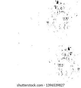 Vector grunge overlay texture. Black and white background