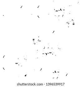 Vector grunge overlay texture. Black and white background