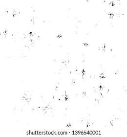 Vector grunge overlay texture. Black and white background