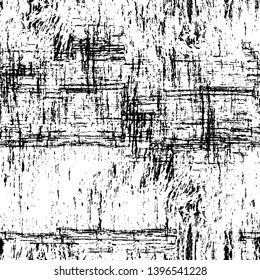 Vector grunge overlay texture. Black and white background